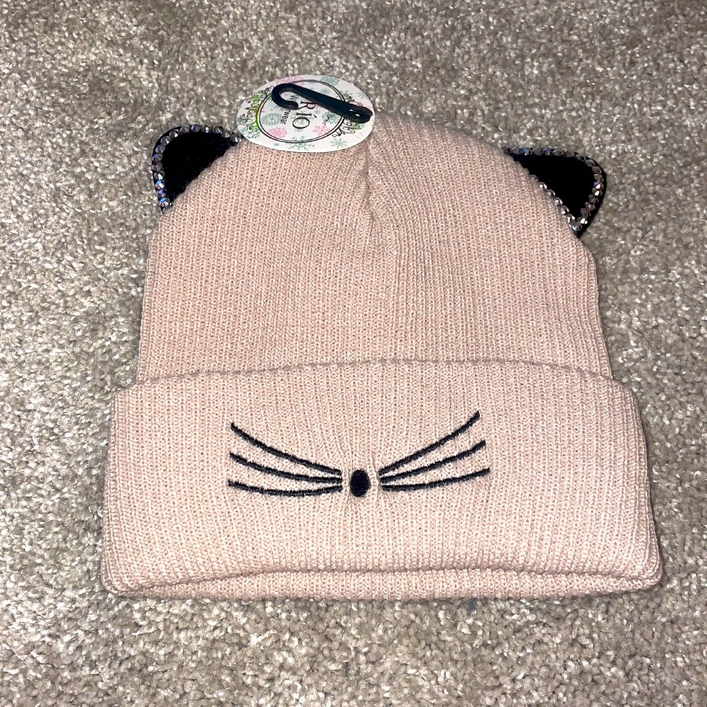 - Frio winter wear neutral cat hat new hat youth